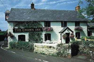 The Crown Inn, Shorwell, Isle of Wight: serving up fine ales and, coming soon, a sparkling new broadband connection to power its WiFi.