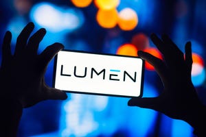 Lumen logo on a smartphone screen