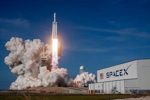 Rocket man: Elon Musk's SpaceX has set up a UK company, Starlink Internet Services. Source: SpaceX on Unsplash