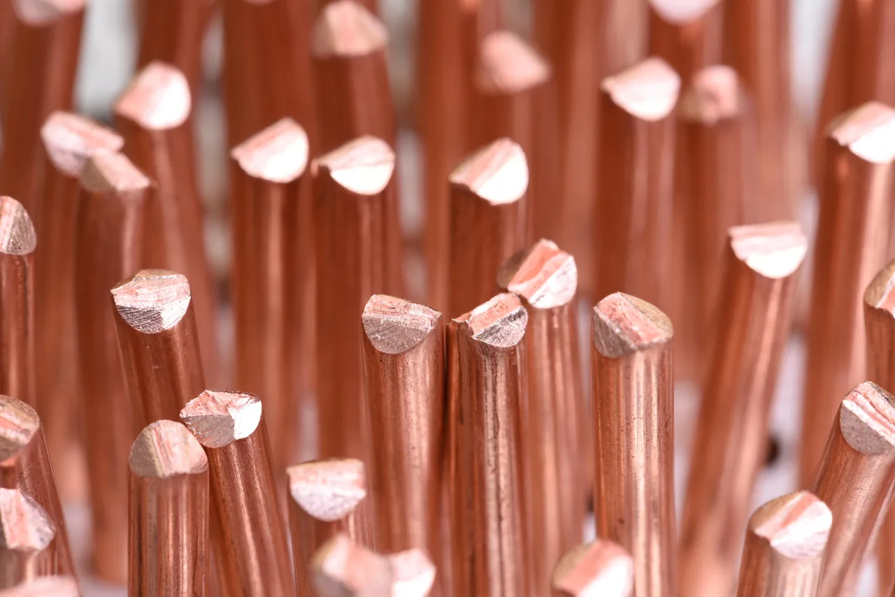 Close up of copper wire Close up of copper wire