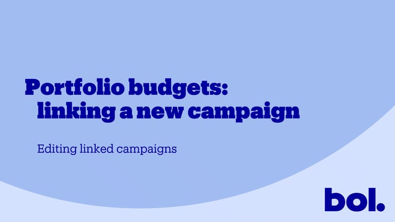 Linking a new campaign