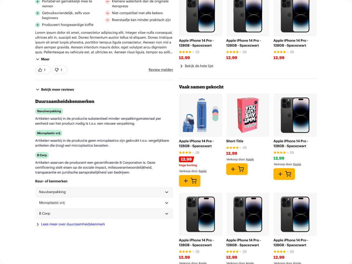 Beispiel Begründung Nachhaltigkeitsmerkmal