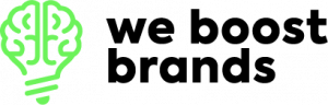 Logo We Boost Brands