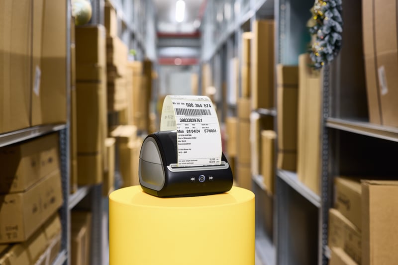 Labelprinter.
