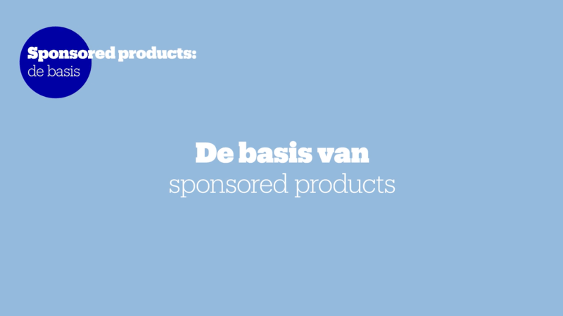 Sponsored Products via bol