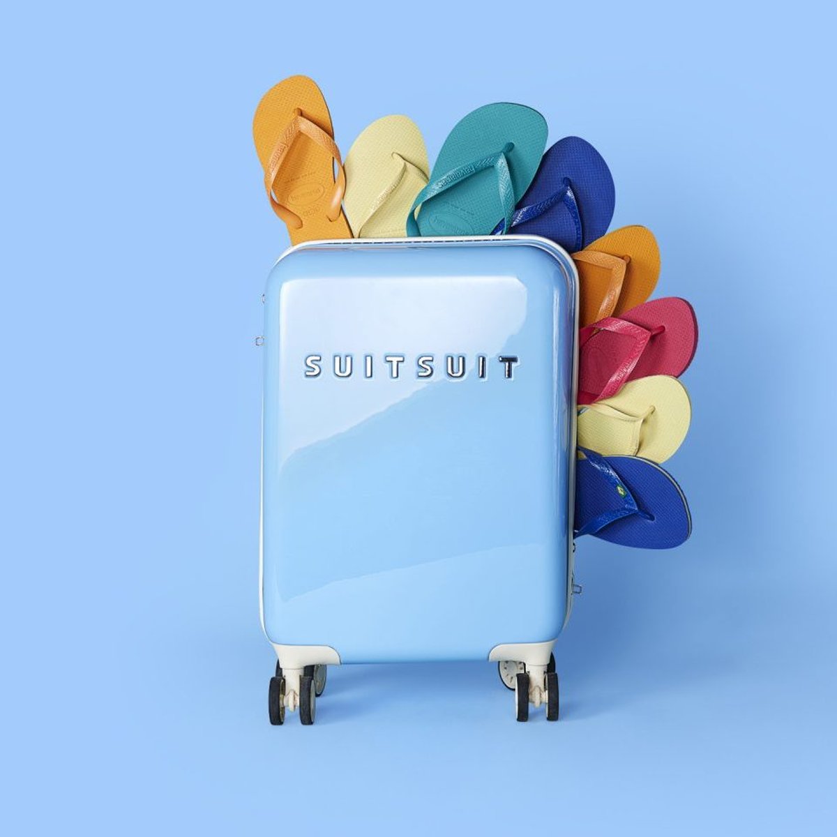 SuitSuit koffer in het blauw