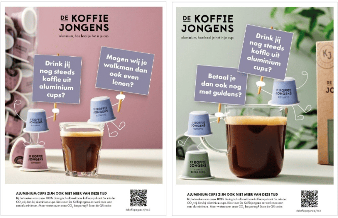 Promotie flyer Koffiejongens