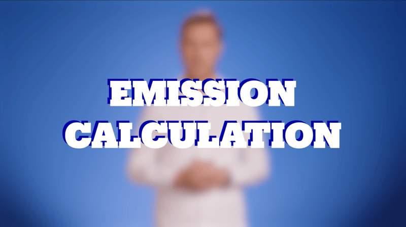 Calculation emissions