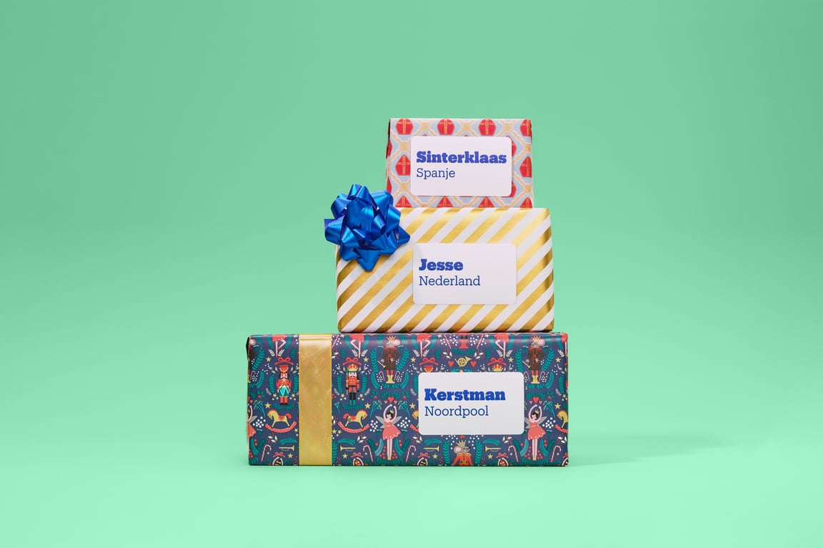 Stapel cadeau´s.