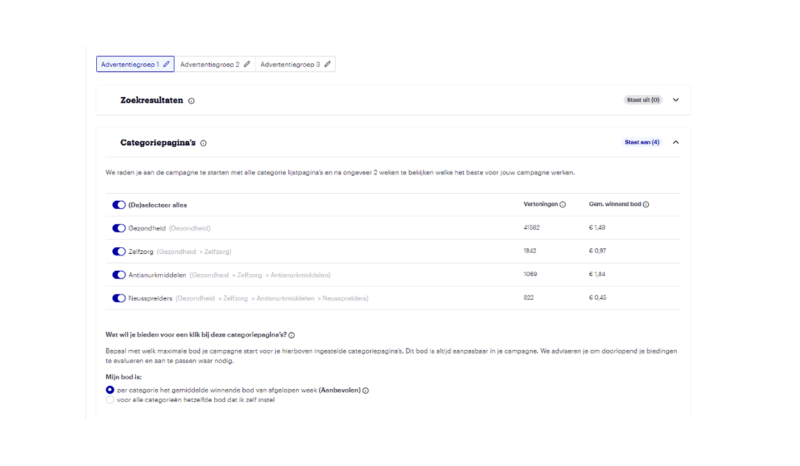 Bol advanced settings manual