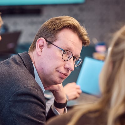 Occo Lijding op een event