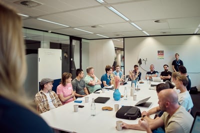 Atmospheric image of the boostcamp