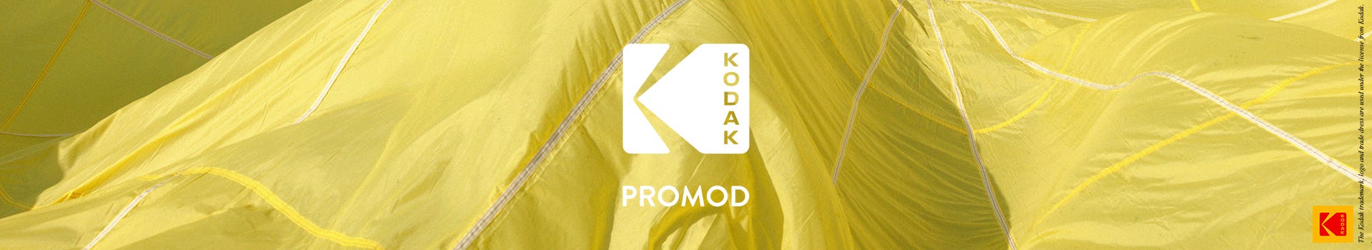 Haut de page collaboration Promod x kodak