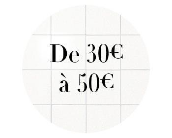 30 à 50€