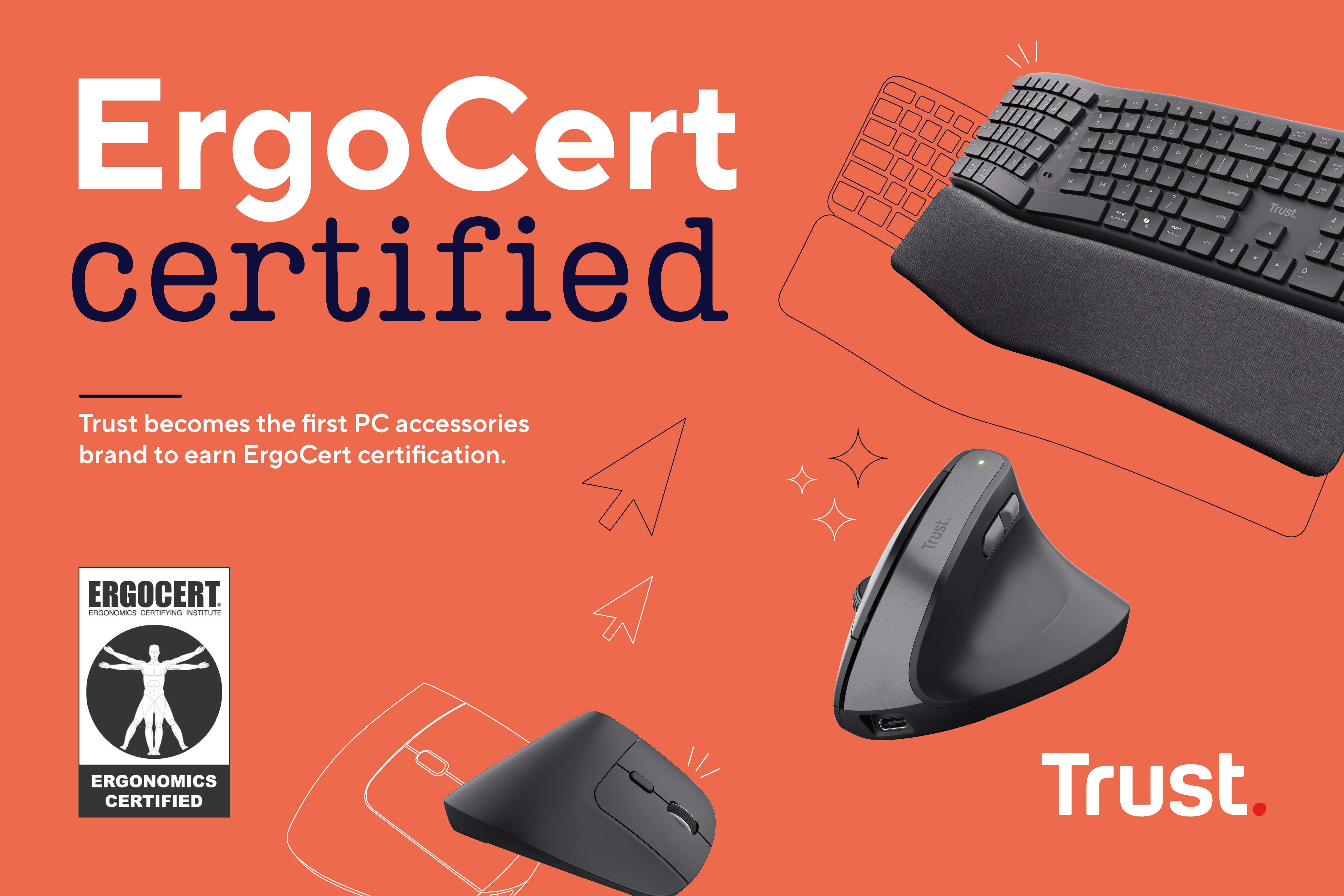 Trust, première marque d’accessoires PC à obtenir la certification ErgoCert image
