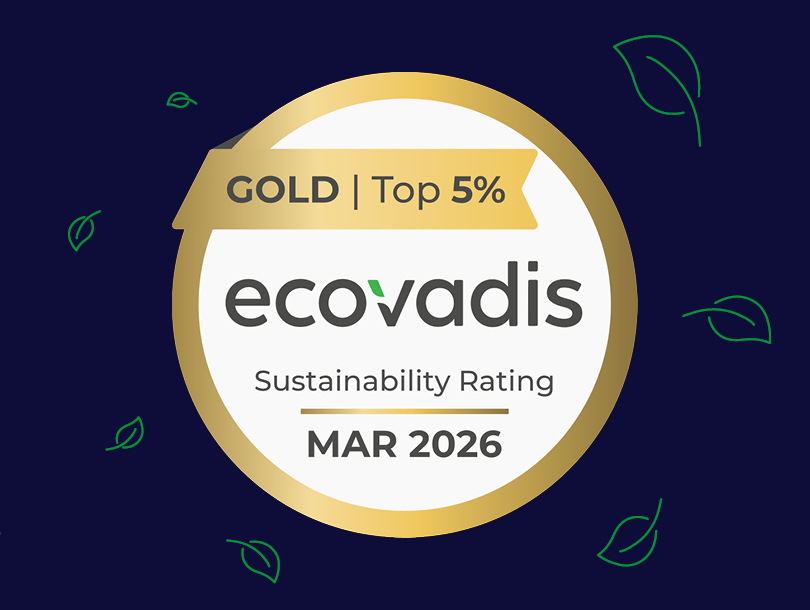 Secondary Story block Image Drievoudig winnaar van de gouden EcoVadis-medaille