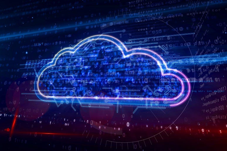 A cloud graphic A cloud graphic