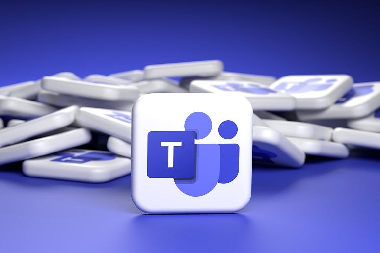 A Microsoft Teams tile A Microsoft Teams tile