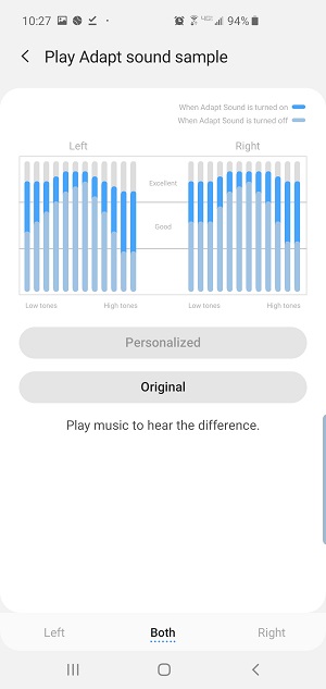 Adapting Smartphone Sound Just for You