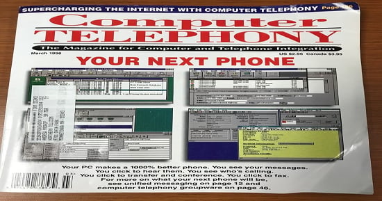 Stumbling Upon a Communications Time Warp