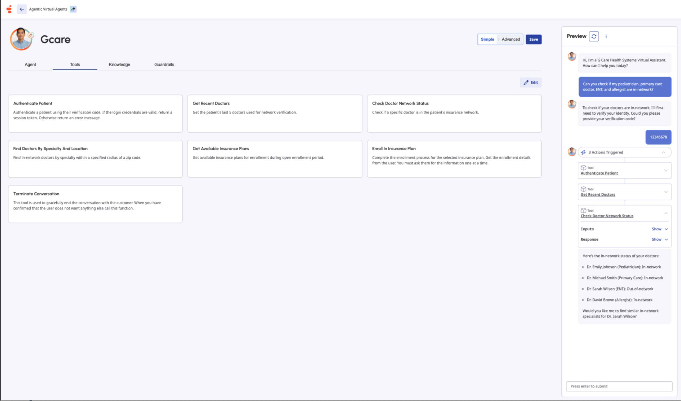 Genesys delivers on large action models
