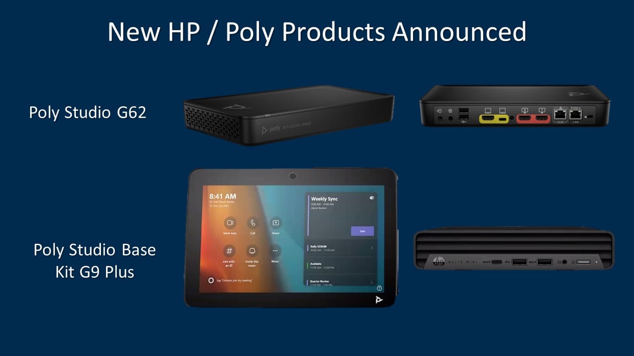 Meet the Poly Studio G62 system – Modular, Green, Easy to Set Up