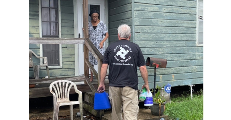United Survivors Disaster Relief in action