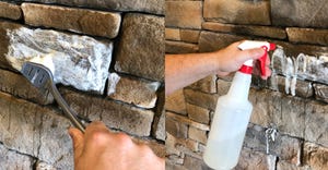 Cleaning ProVia manufactured stone