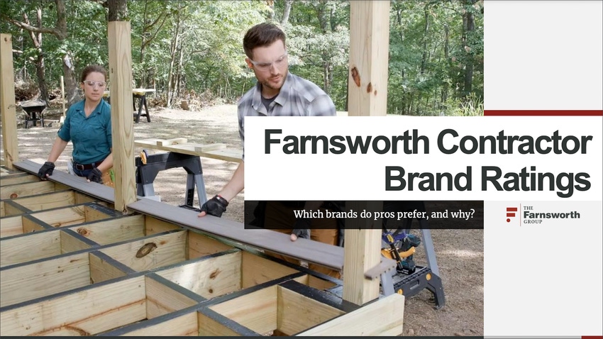 Farnsworth Contractor Brand Ratings report for 2023