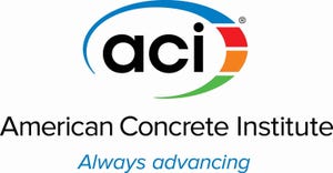The logo for the American Concrete Institute.