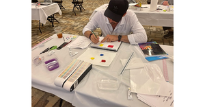 Painting was part of GENESIS’ Color Theory and Its Application course at the PSP/Deck Expo