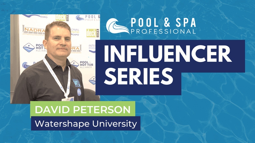 Watershape's David Peterson in the PSP Influencer Series discussing pool building