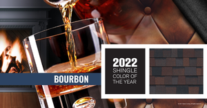 Owens Corning Introduces "Bourbon" as 2022 Shingle Color of the Year