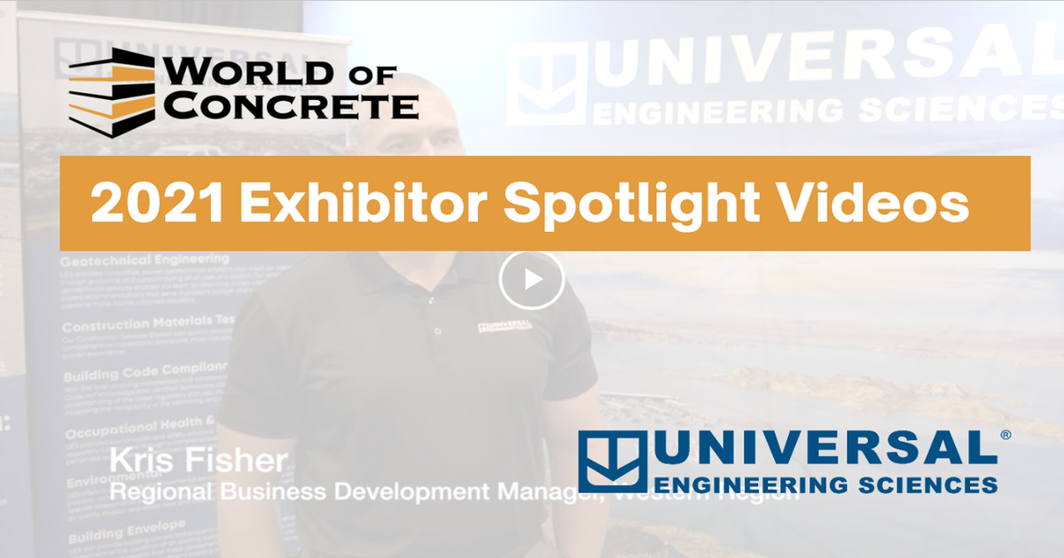 2021 World of Concrete Exhibitor Spotlight Universal