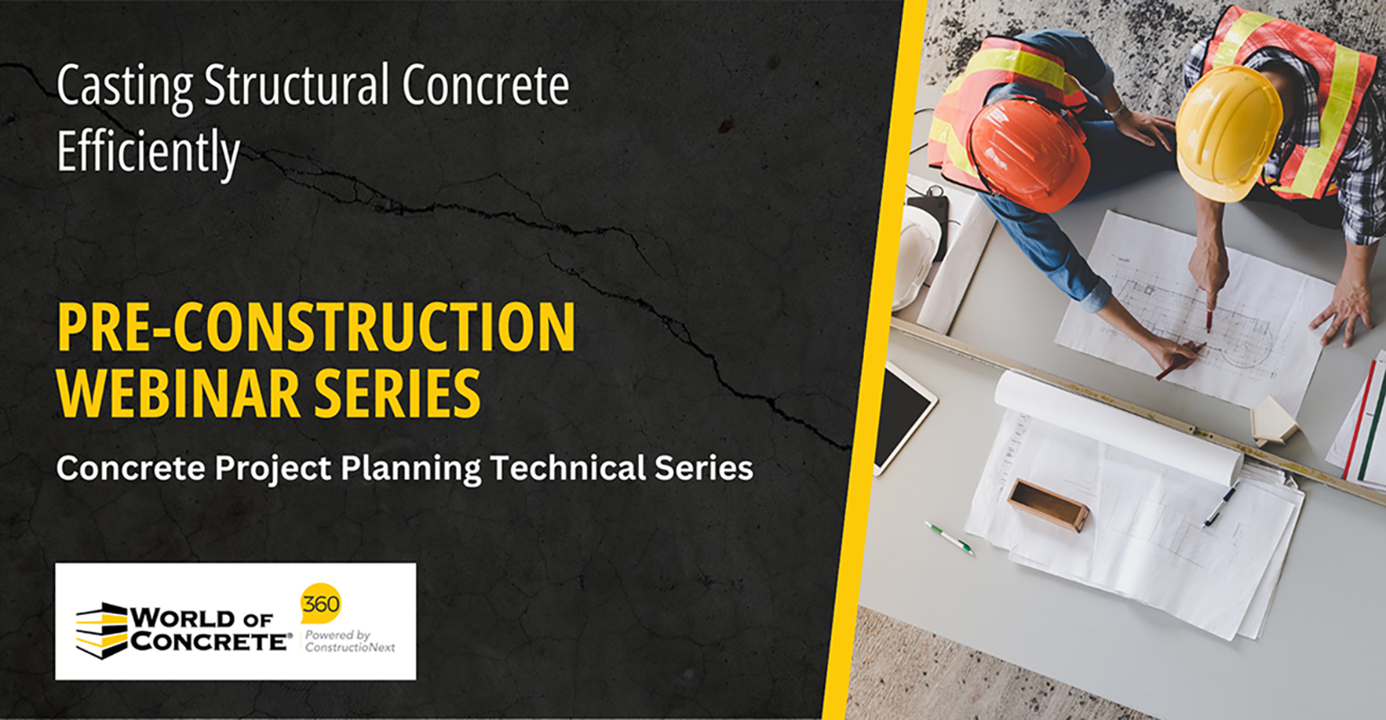 Casting Structural Concrete Efficiently Webinar