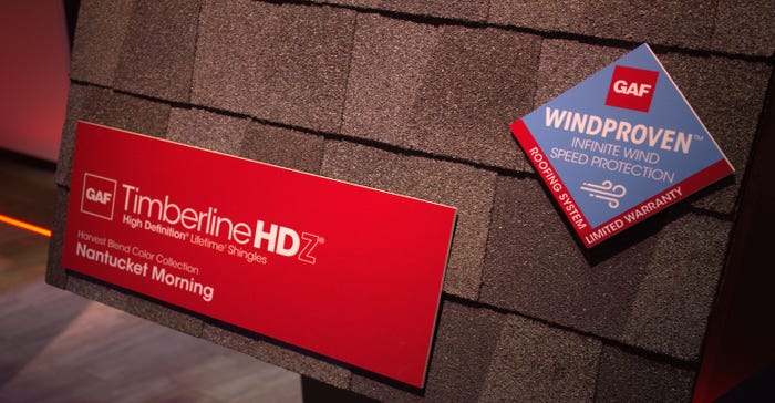 If installed with a required combination of accessories, the Timberline HDZ shingles from GAF offer a 15-year warranty with