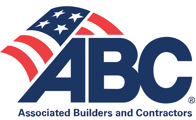 ABC association logo in red and blue