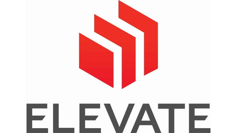 Elevate logo stacked gradient