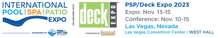 The International Pool | Spa | Patio Expo™, co-located with Deck Expo