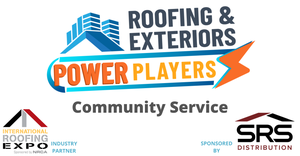 Community Service Power Players lead image for Roofing & Exteriors 2022