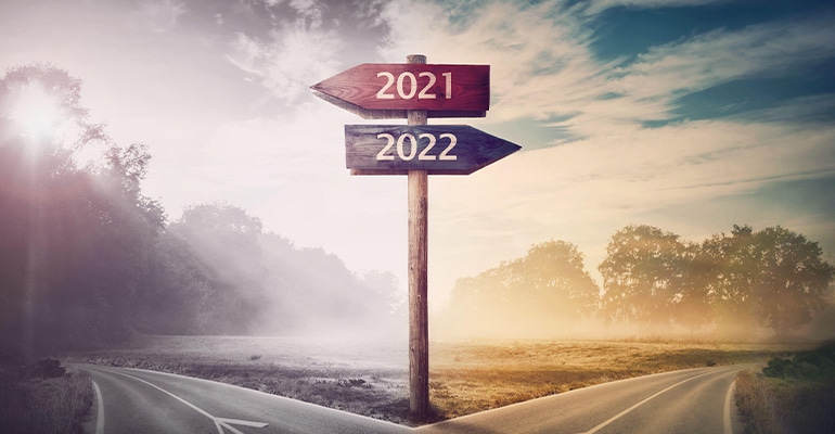 2021 into 2022