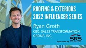 R&E Influencer Ryan Groth featured image for Roofing & Exteriors video series
