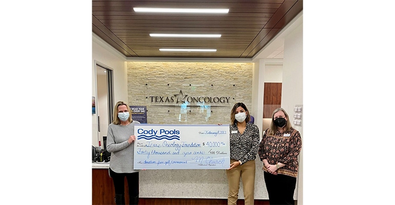 Cody Pools Donates $40,000 to Texas Oncology Foundation.png