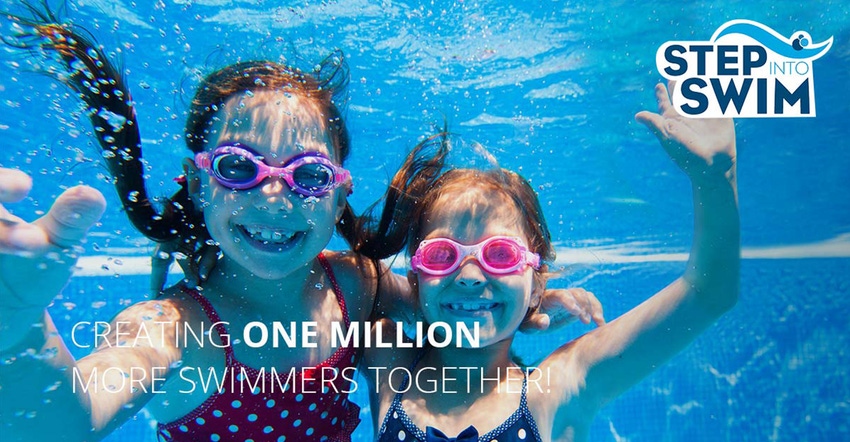 The Step Into Swim™ Campaign is a 10-year initiative to create 1 million more swimmers.