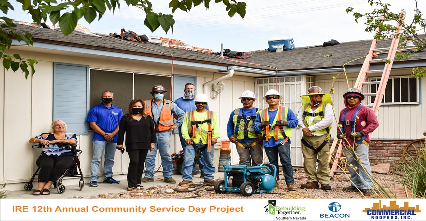 The International Roofing Expo's 12th annual Community Service Day went digital