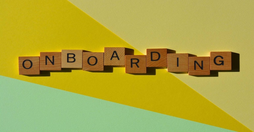 Onboarding scrabble letters