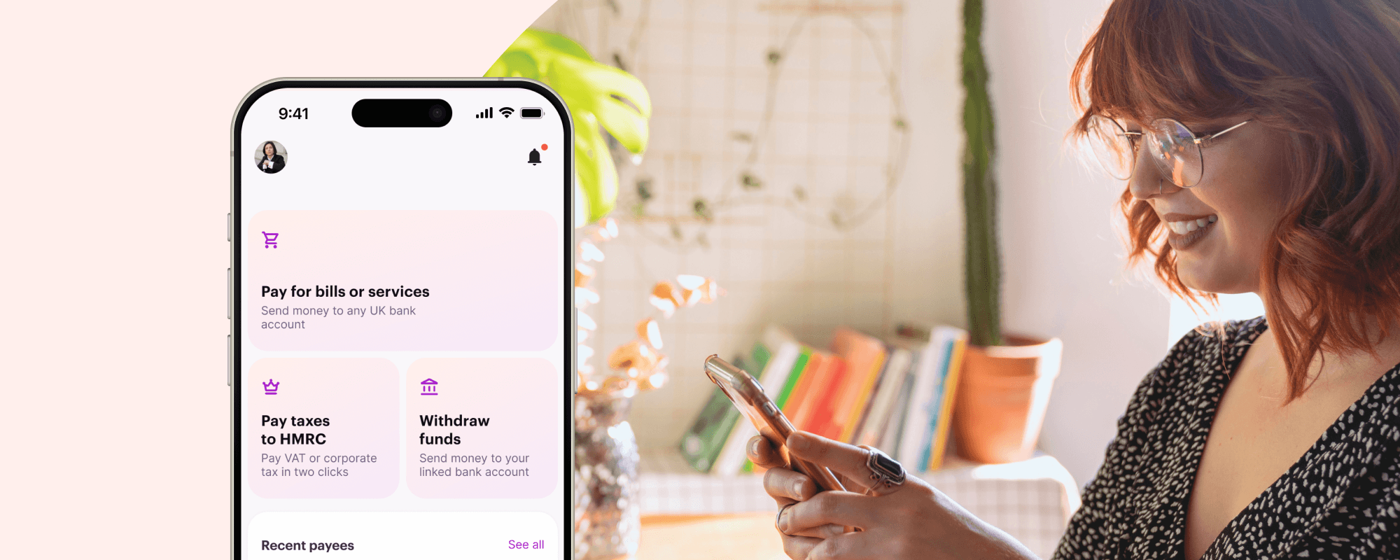 Funding Circle Pay app interface