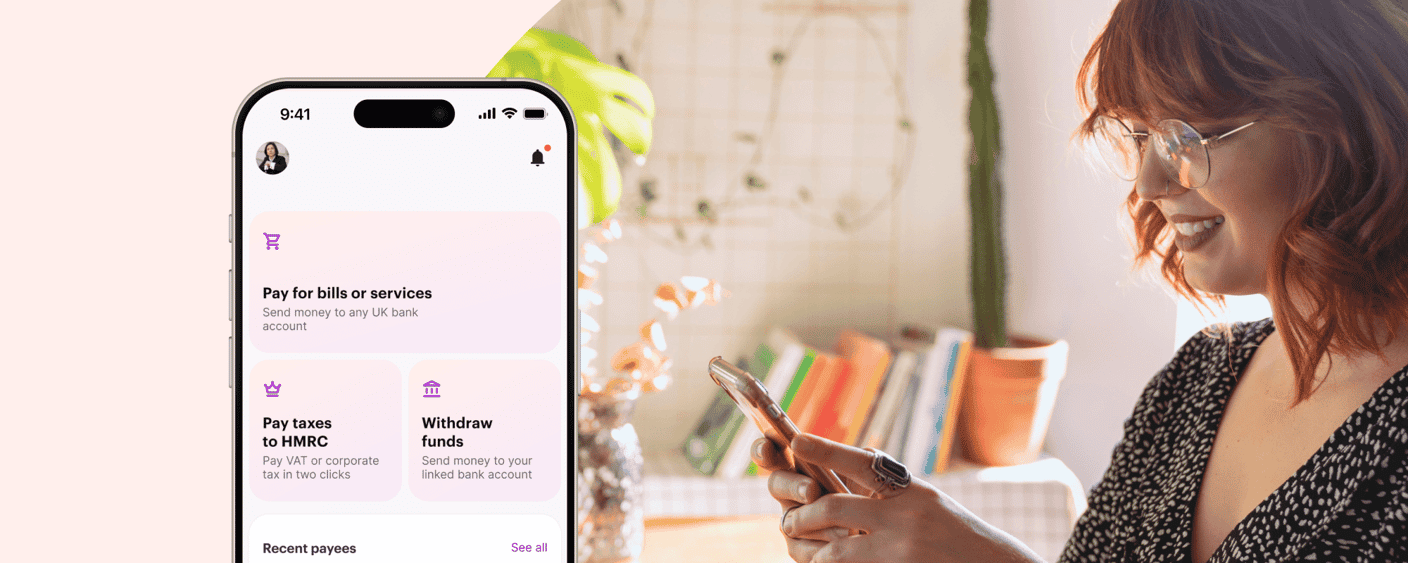 Funding Circle Pay app interface