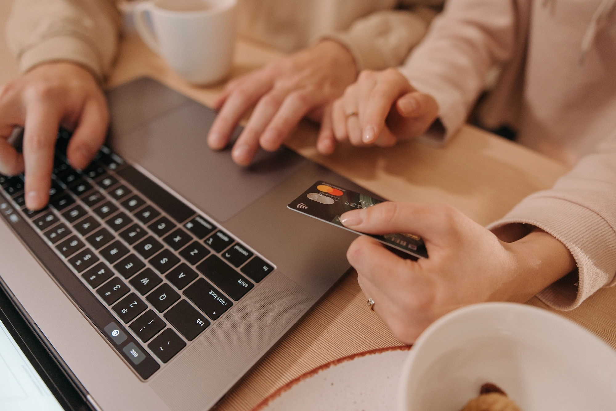 Paying with business credit card