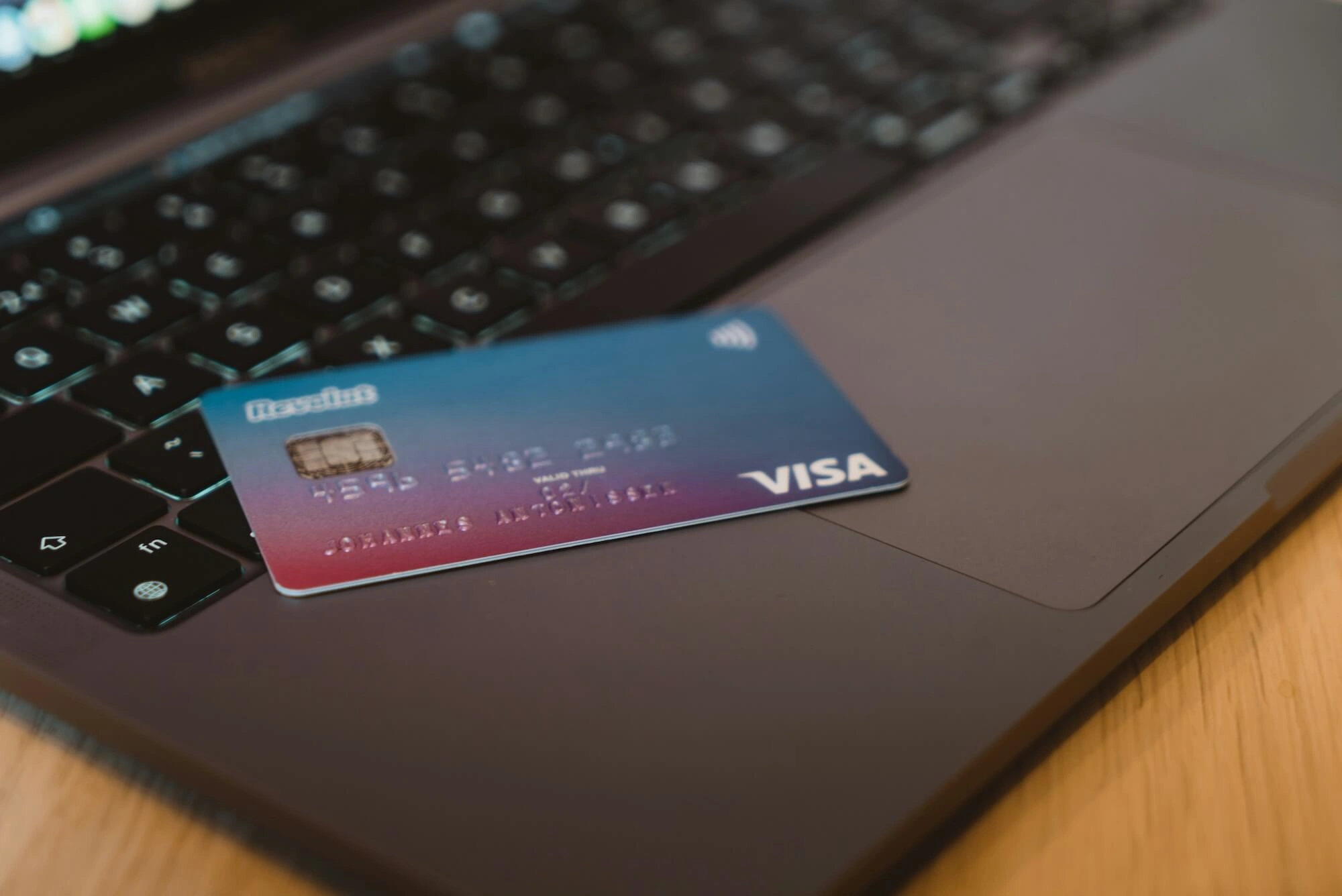 Visa card payment